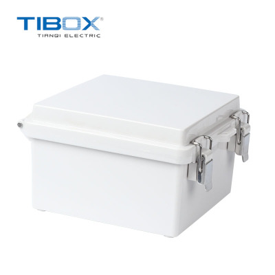 TE-AG-1315塑料盒（金属搭扣+铰链型）