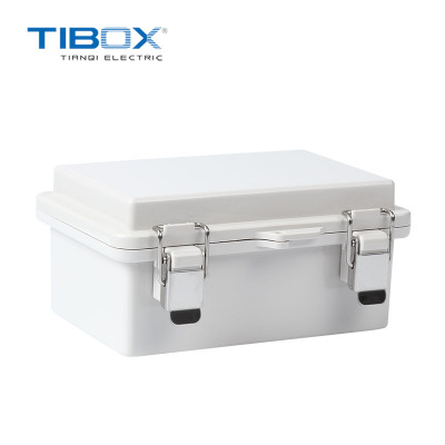 TE-AG-1015塑料盒（金属搭扣+铰链型）